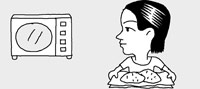 電子レンジでサツマイモをふかすには