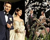 オ・サンジン&キム・ソヨン、幸せいっぱいの結婚式公開