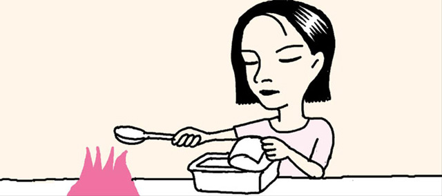 残った豆腐を密閉して保存するには