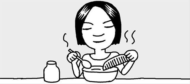 プラスチック製のくしは重曹できれいに