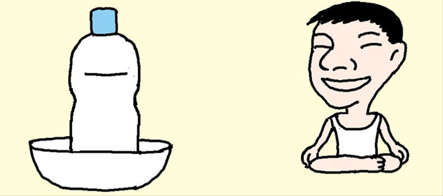 ペットボトルで除湿機作り