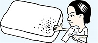 ベッドのマットレスをきれいにするには