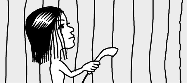 シャワーカーテンのカビを取るには