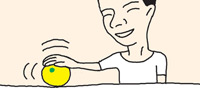 オレンジを素手で簡単にむくには