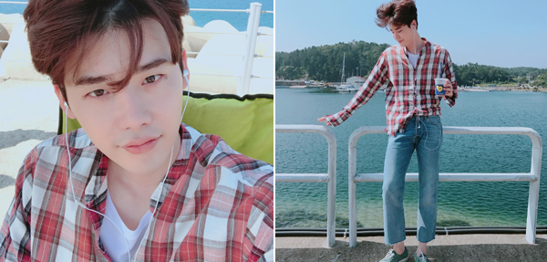 イ・ジョンソク、グラビアのようなさわやかな日常