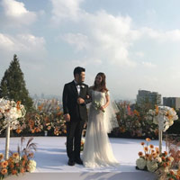 キム・ギバン&キム・ヒギョン、結婚式の写真公開