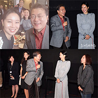 コン・ヒョジン&オム・ジウォン、文大統領と対面=釜山映画祭