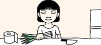 長ネギが傷まないように保存するには