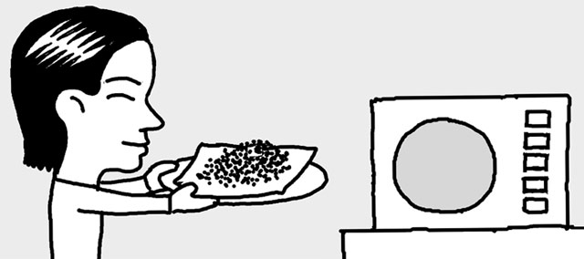 塩の湿気を取るには