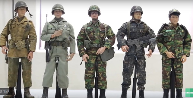 驚きのスゴ技：軍隊経験者も驚く出来栄えの韓国軍フィギュア