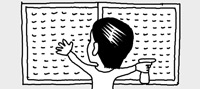 窓に防寒用のエアキャップを貼る時は