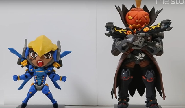 驚きのスゴ技：5色の粘土で自由自在にキャラクター制作
