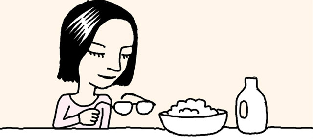 冬のメガネのくもりは