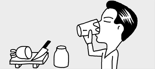 咳やのどの風邪にはハチミツ入りダイコン