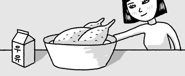 鶏肉・魚料理のにおいを取るには
