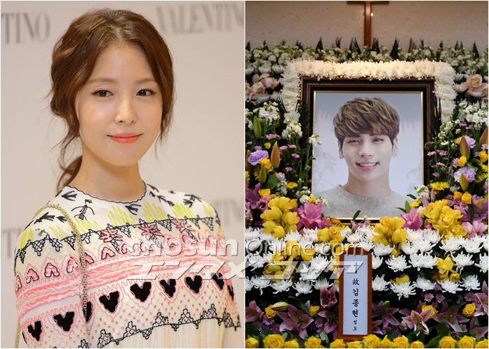 BoAがジョンヒョンさん追悼「見送るのがつらい…忘れない」