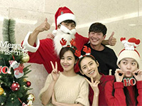 チュ・ジャヒョン&ユー・シャオグァン夫妻のクリスマスパーティー