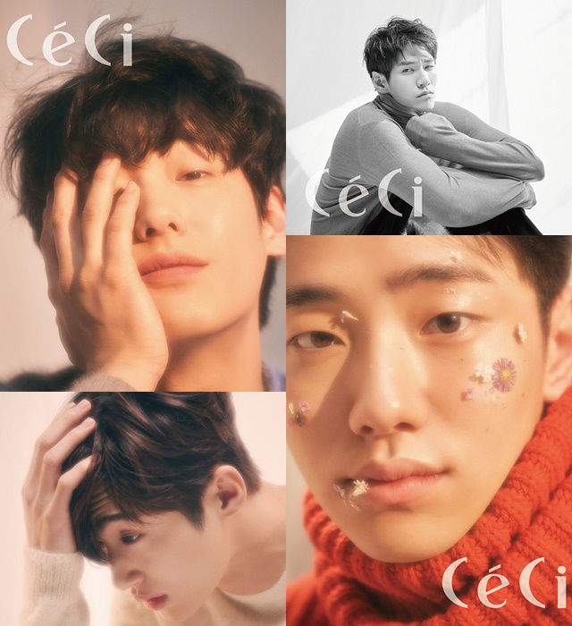 今年注目すべき俳優4人がグラビアに登場＝「CeCi」