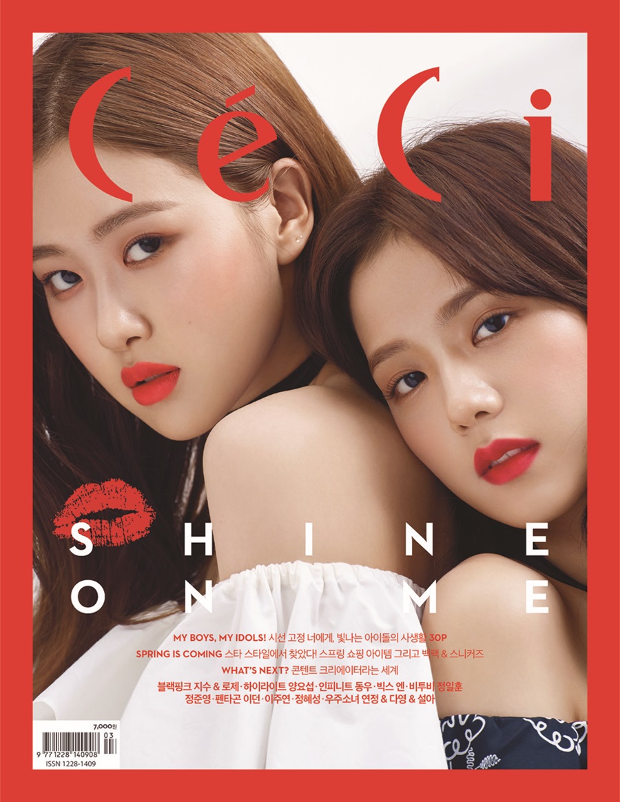 BLACKPINKジス＆ロゼの春メーク＝「CeCi」