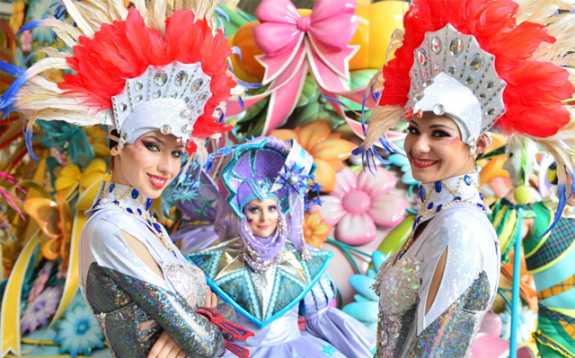 春の花祭りの幕開けを伝えるエバーランド・チューリップ祭り