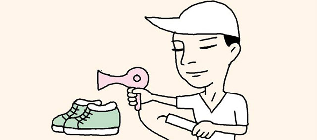 布製の靴を汚れにくくするには
