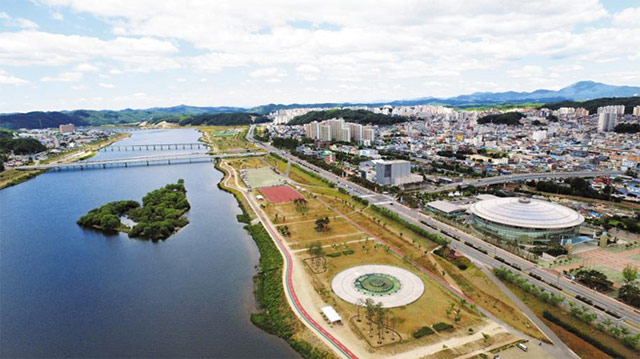 安東ダムから河回村まで、大規模公園整備へ