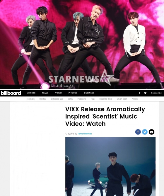 米ビルボードがVIXXを絶賛