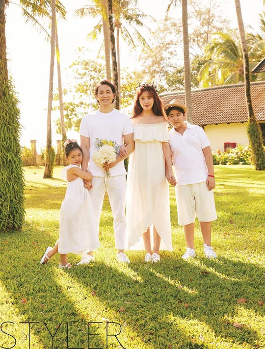 結婚10周年チョン・シア＆ペク・トビン、家族写真を公開