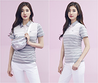 気軽でトレンディー、スジが提案する旅の装い