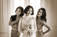 美し過ぎる三姉妹! 新婚パク・ウンジが写真公開