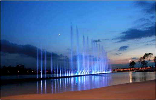 音楽にマルチメディアショー、漢江公園の魅力的な噴水たち