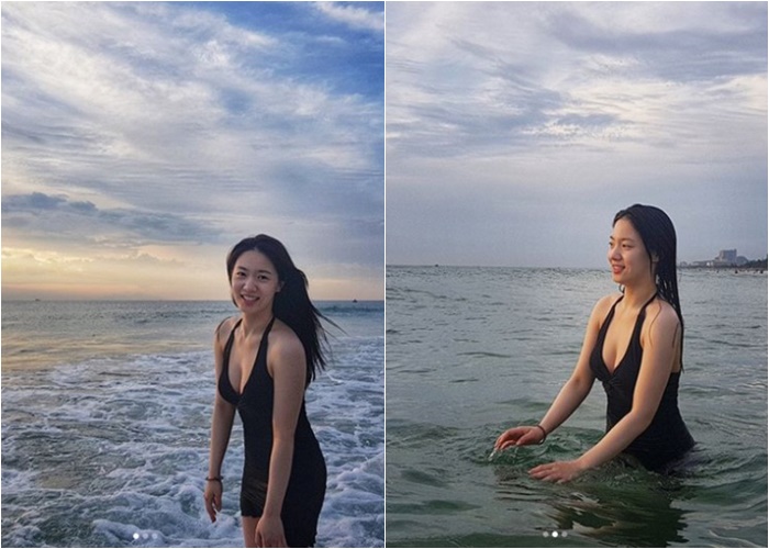リュ・ヒョヨン、ダナンで水着姿披露