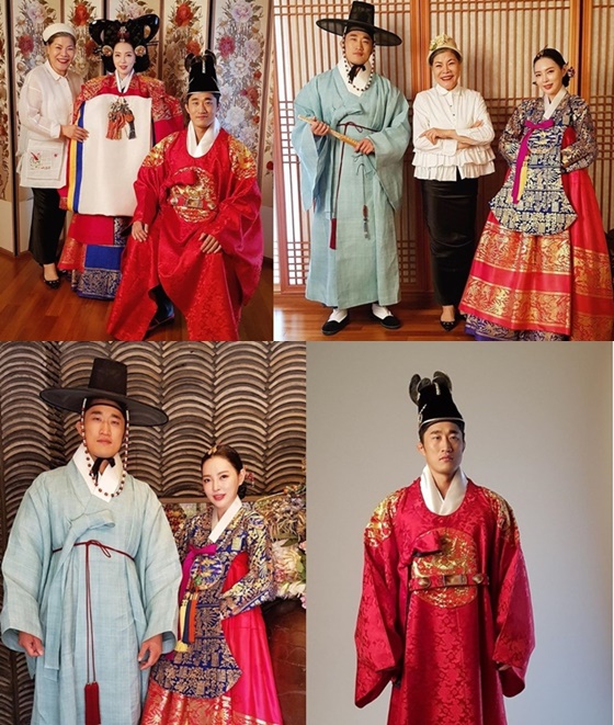9月結婚のキム・ドンヒョン、お相手女性との韓服写真公開
