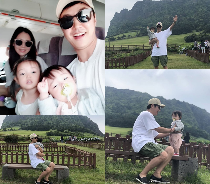 「三人目も一緒に」　Maybee＆ユン・サンヒョンが家族旅行