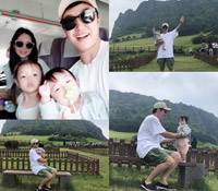 「三人目も一緒に」 Maybee&ユン・サンヒョンが家族旅行