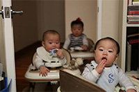 ソン・イルグク、三つ子の赤ちゃん時代の写真公開