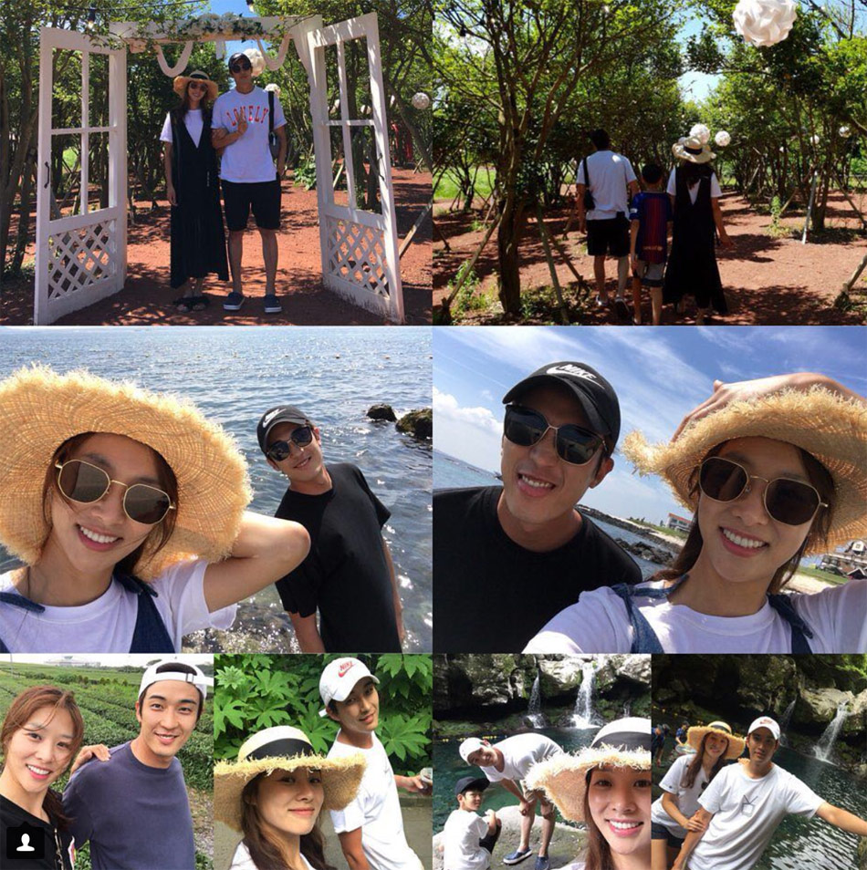 チャン・シニョン＆カン・ギョンジュン夫妻、家族で済州島旅行へ