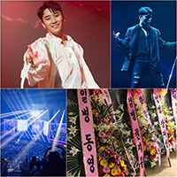 V.I初ソロ公演にBIGBANGメンバーが応援の花輪&メッセージ