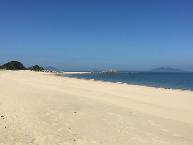 都心から近い無人島「沙昇鳳島」でキャンプを楽しもう！