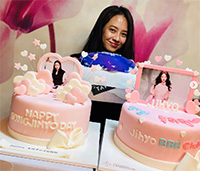 ソン・ジヒョ、ケーキを手に「誕生日記念ショット」
