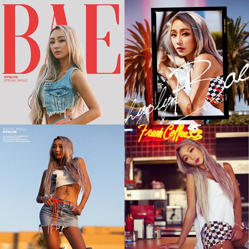 元SISTARヒョリン、新シングル『BAE』リリース