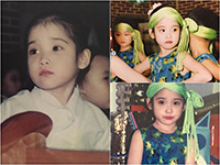 IU、デビュー10周年に合わせ子どものころの写真公開