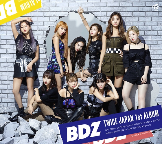 TWICE、日本1stアルバム『BDZ』で5作品連続プラチナ認定