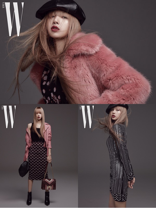 Michael Korsを着こなすBLACKPINKリサ＝「W KOREA」