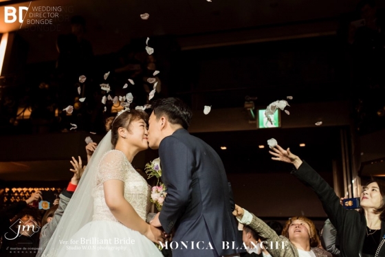 ホン・ユナ＆キム・ミンギ、結婚式の写真公開