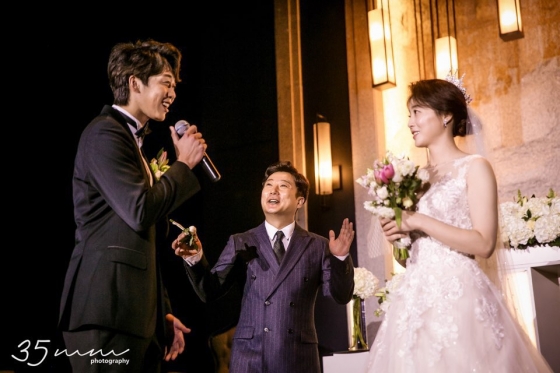チョン・イヌク＆ホ・ミン　結婚式写真公開