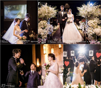 チョン・イヌク&ホ・ミン 結婚式写真公開