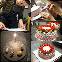 イ・ハニ、恋人の誕生日を手作りケーキでお祝い