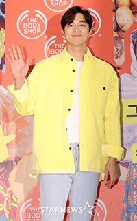 【フォト】「THE BODY SHOP」のイベントに出席したコン・ユ