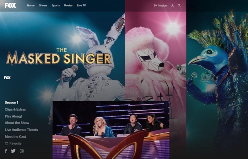 音楽バラエティー「覆面歌王」米国版が人気　視聴者１千万人超